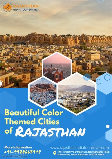 Beautiful Color Themed Cities of Rajasthan.